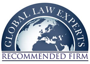 Global Law Expert Recommended Attorney Recommended Firm Logo