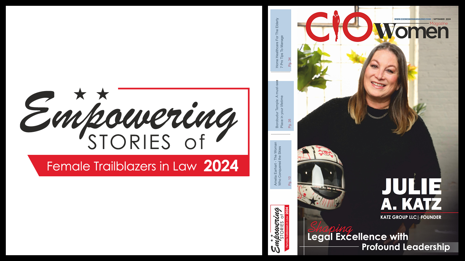 Julie A. Katz Featured in CIO Women Magazine’s Empowering Stories of Female Trailblazers in Law — 2024