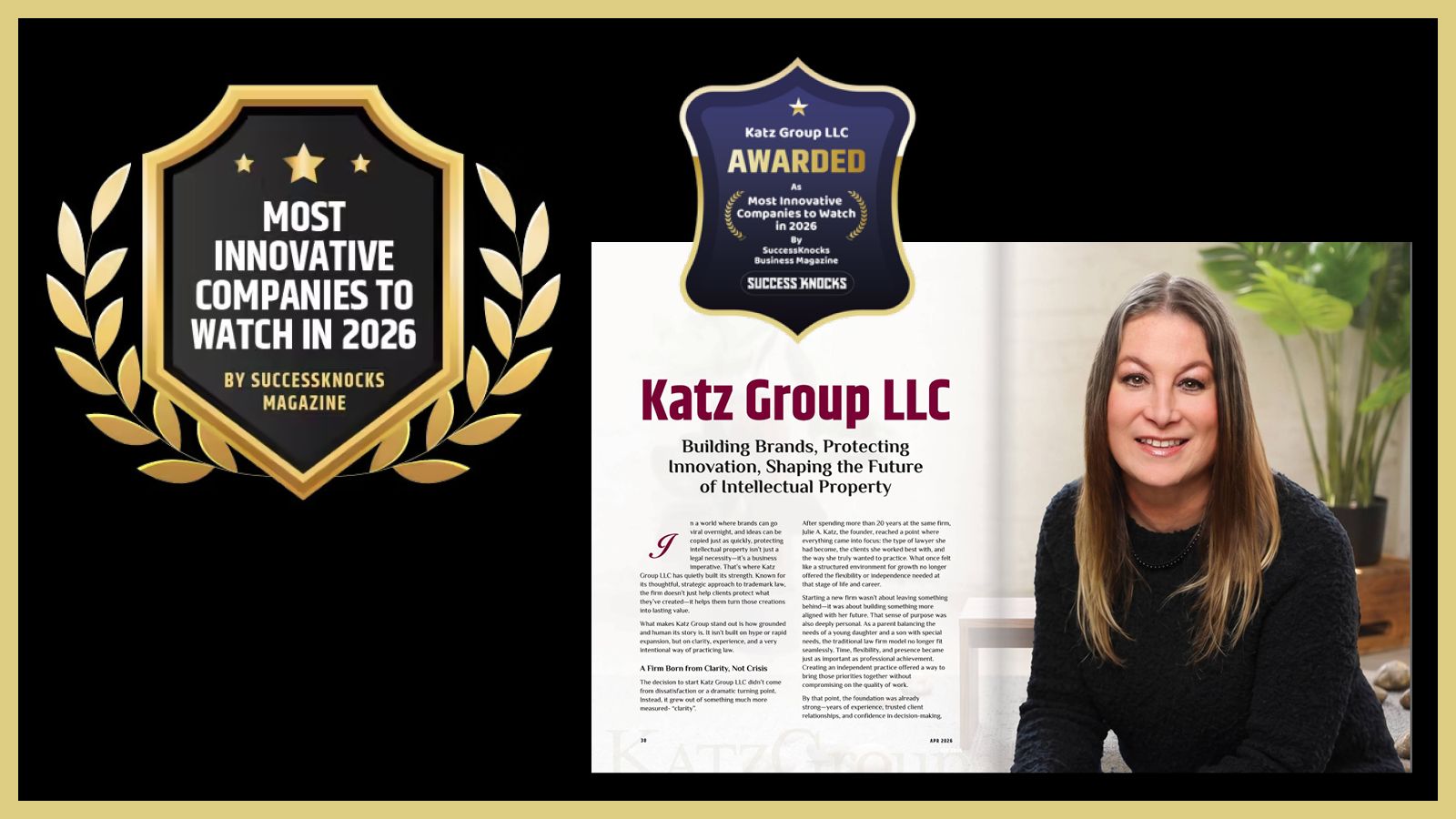Katz Group featured in SuccessKnocks Magazine’s Most Innovative Companies to Watch in 2026